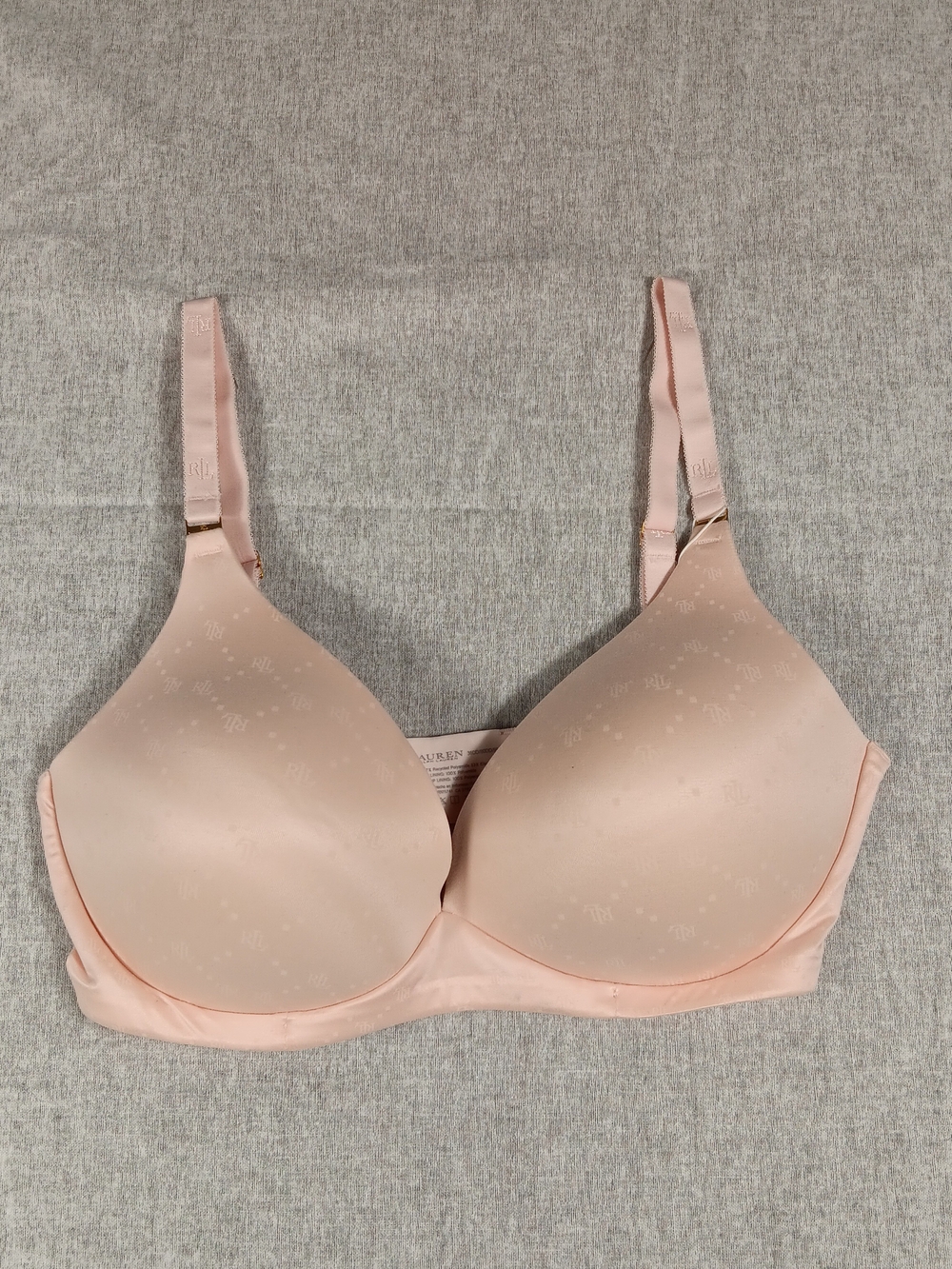 Lauren Ralph Lauren Pink Wireless Molded T-Shirt Bra Size 36DD